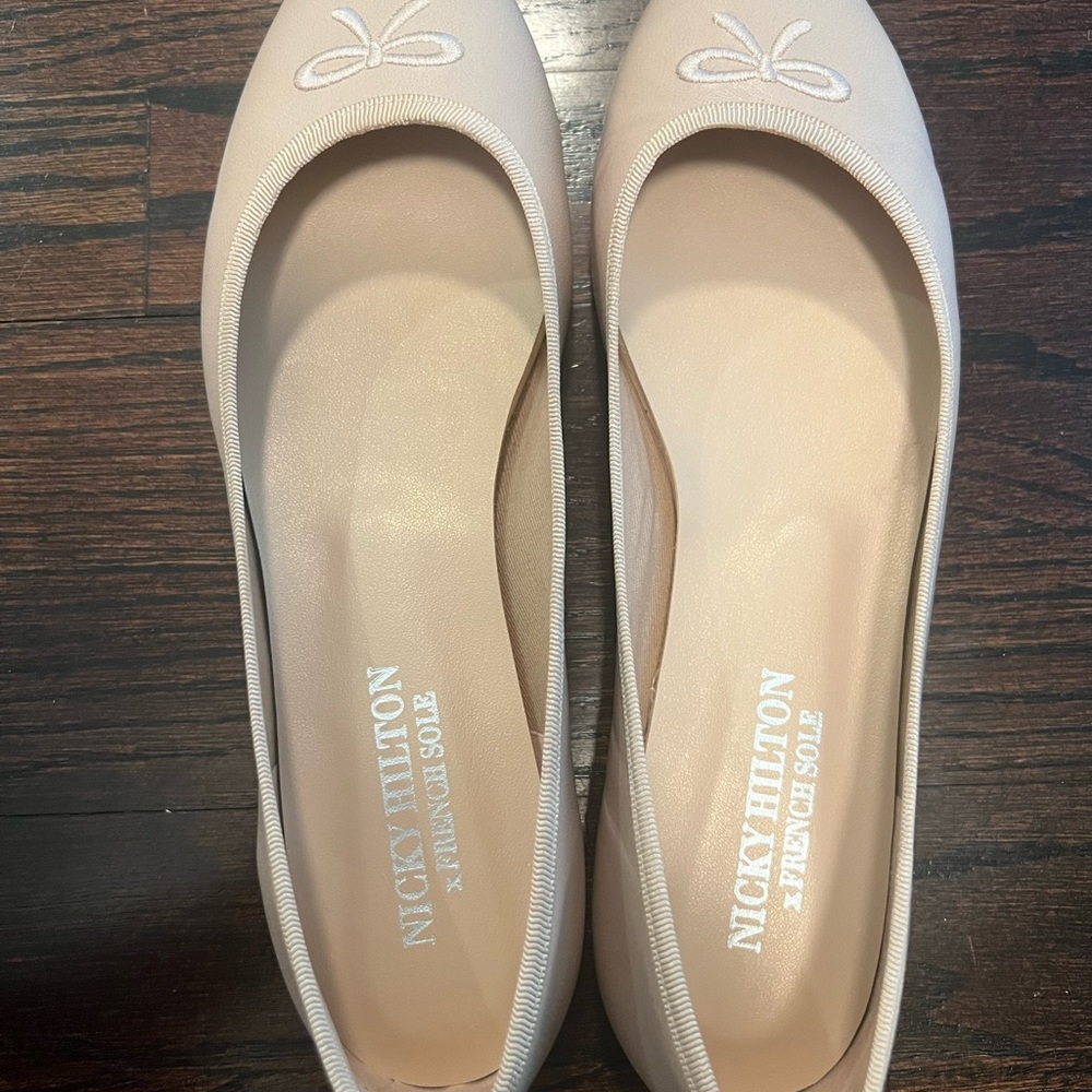 French Soles by Nicky Hilton. Size 7.5. Worn once